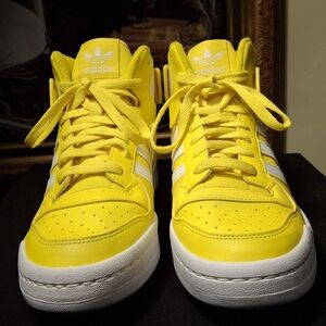Adidas Bright Yellow Sneakers